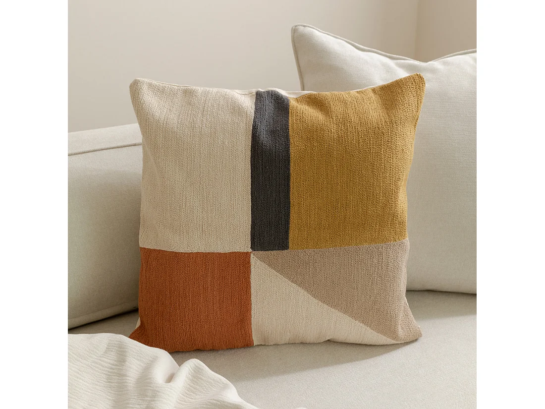 Coussin textile  45 cm x 45 cm-Hebe
