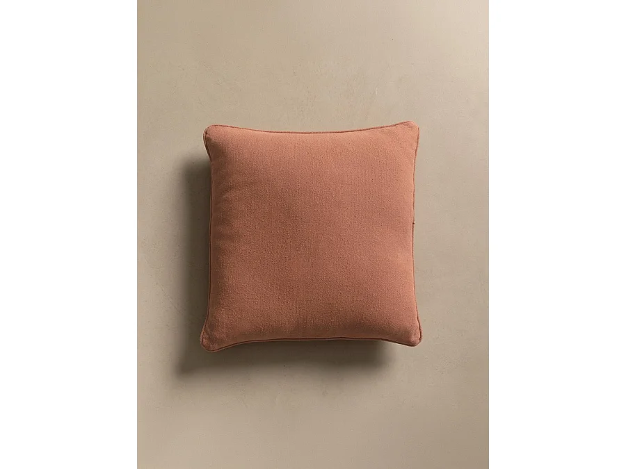 Coussin textile coral 45 cm x 45 cm-Bloq