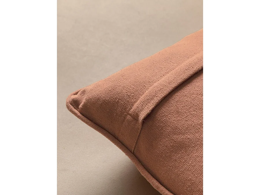 Coussin textile coral 45 cm x 45 cm-Bloq