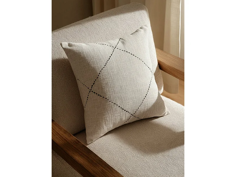 Coussin textile  45 cm x 45 cm-Duake