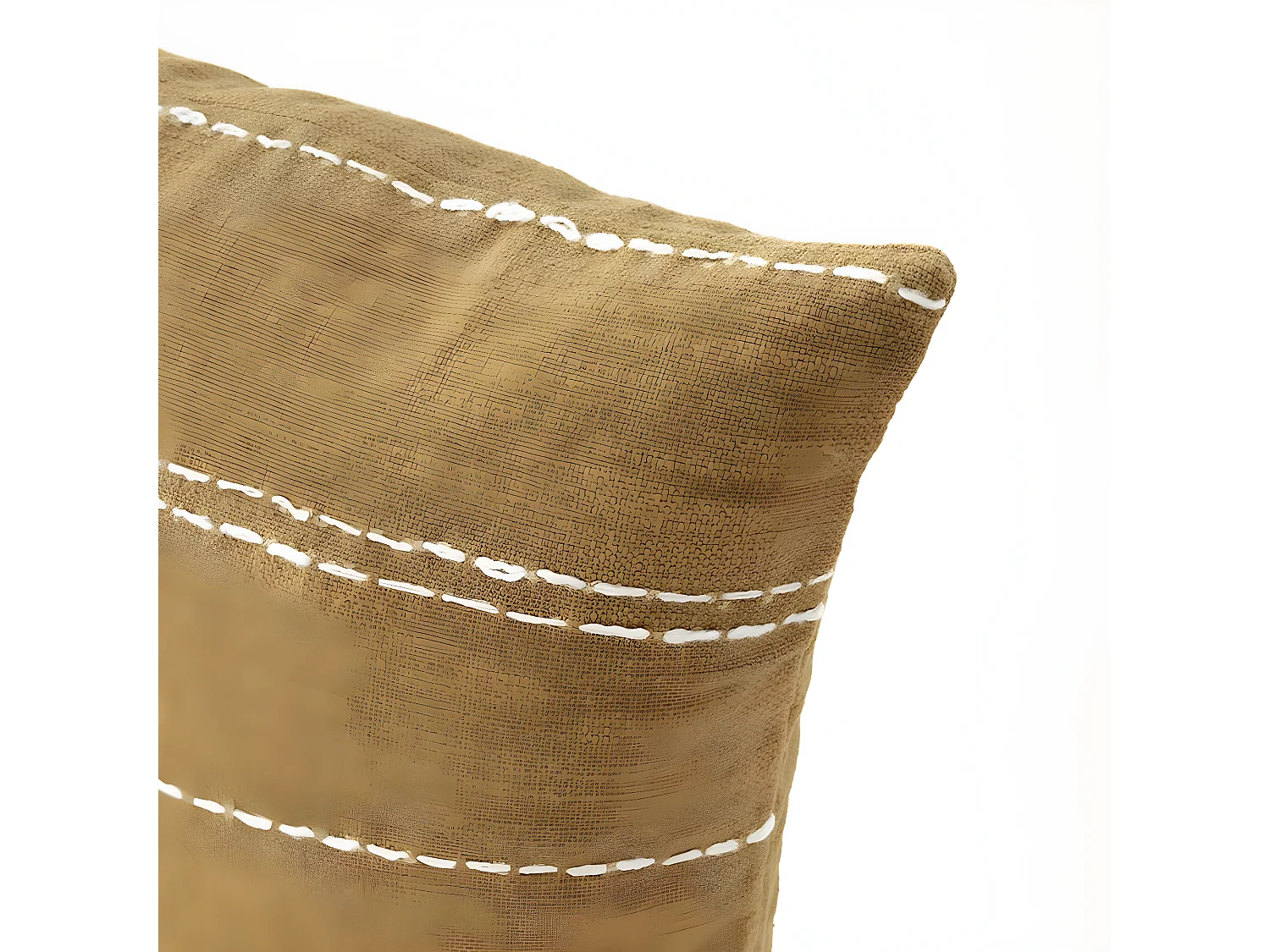 Coussin textile chameau 45 cm x 45 cm-Sia