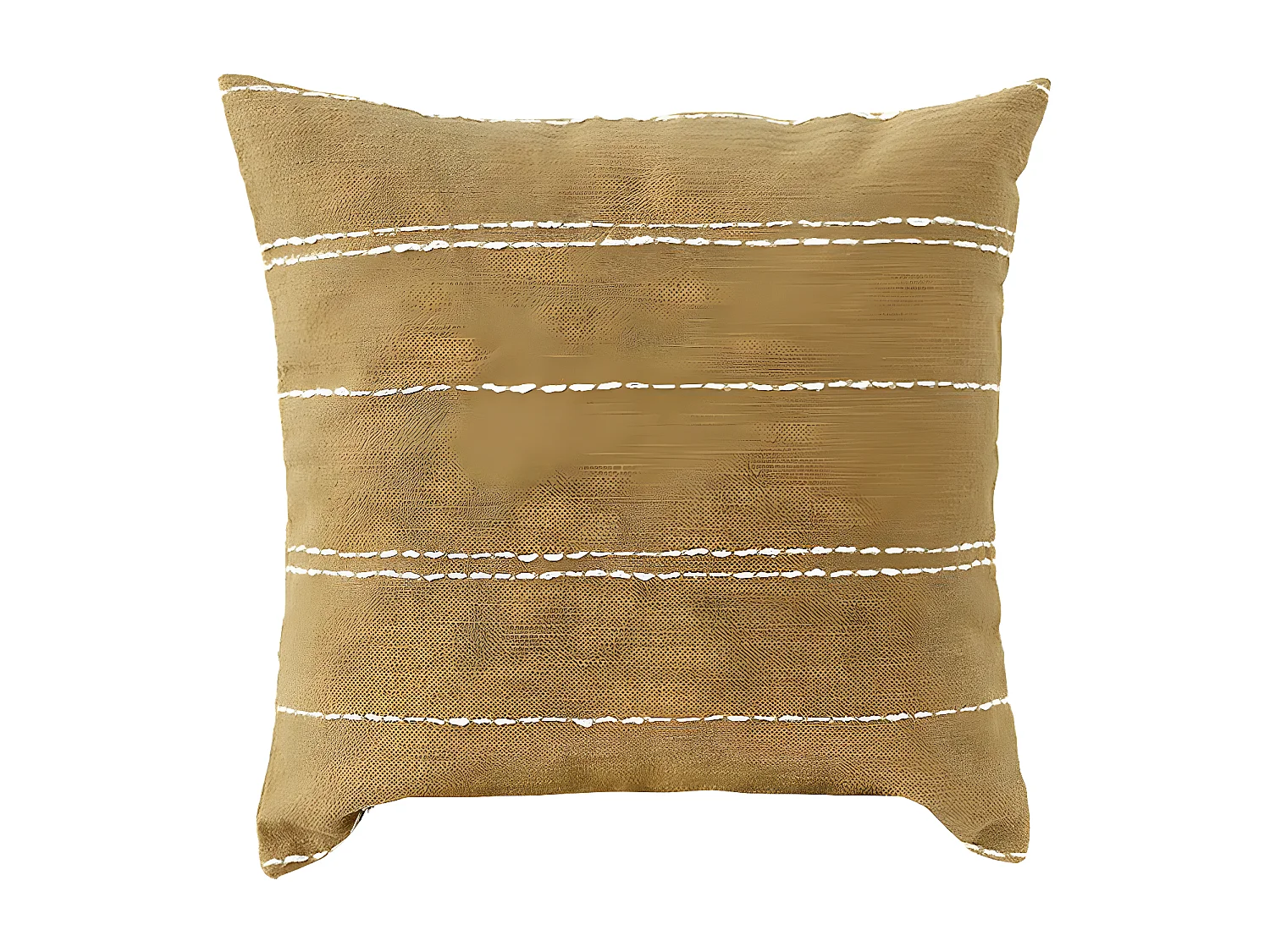 Coussin textile chameau 45 cm x 45 cm-Sia