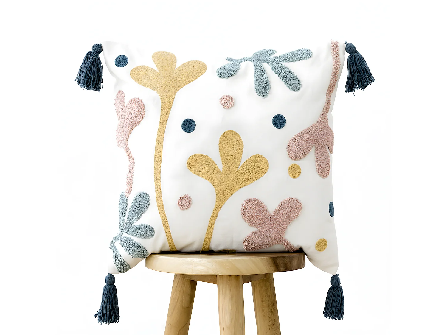 Coussin textile  45 cm x 45 cm-Lilium