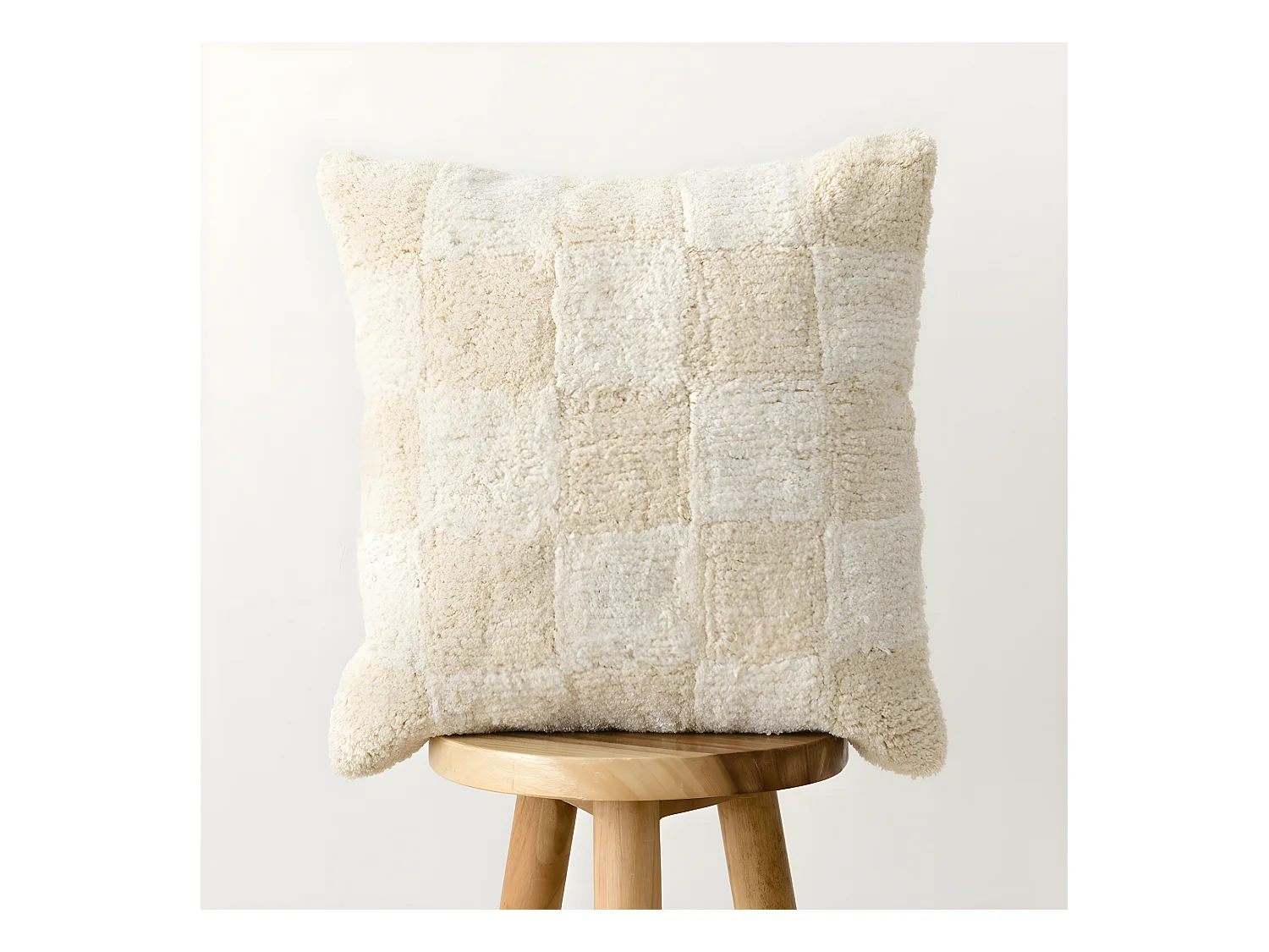 Coussin textile  45 cm x 45 cm-Checked