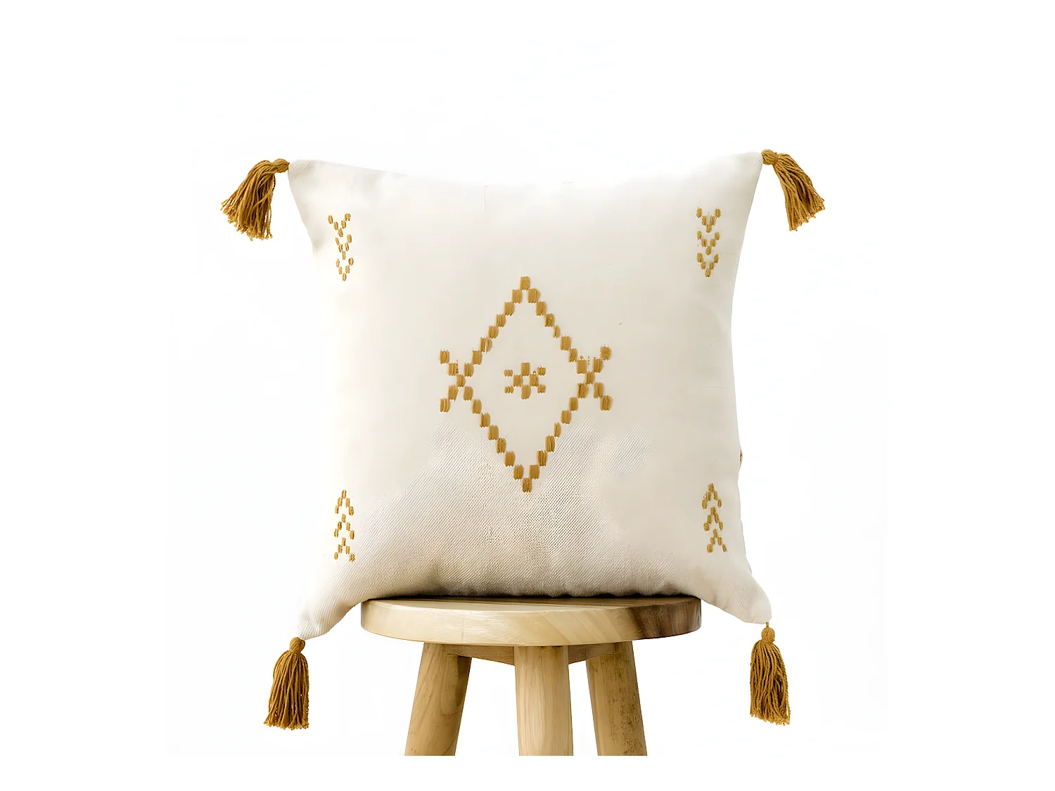 Coussin textile  45 cm x 45 cm-Damya