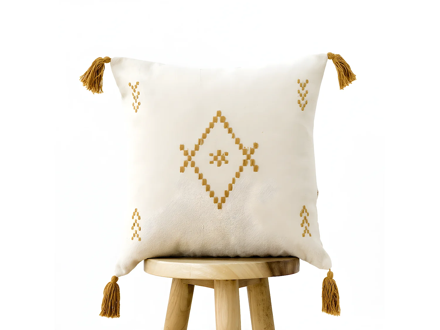 Coussin textile  45 cm x 45 cm-Damya