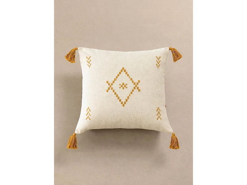 Coussin textile  45 cm x 45 cm-Damya