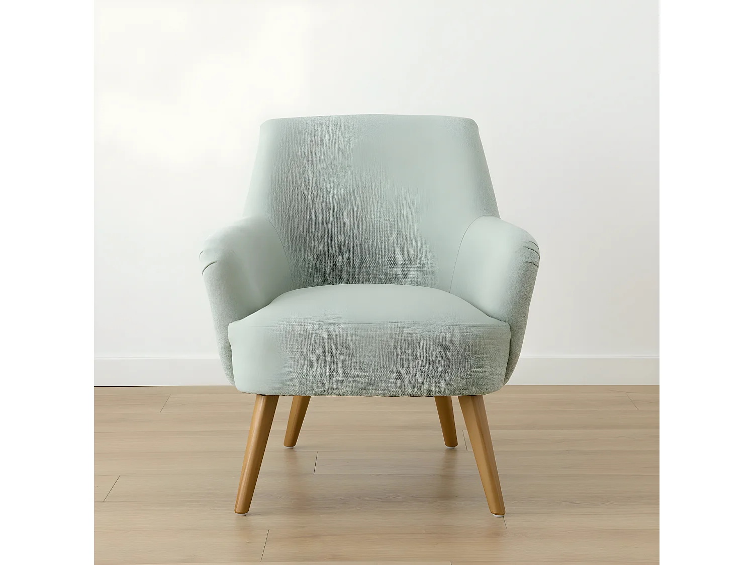 Fauteuil tapissé menthe 81 cm x 69 cm-Suis