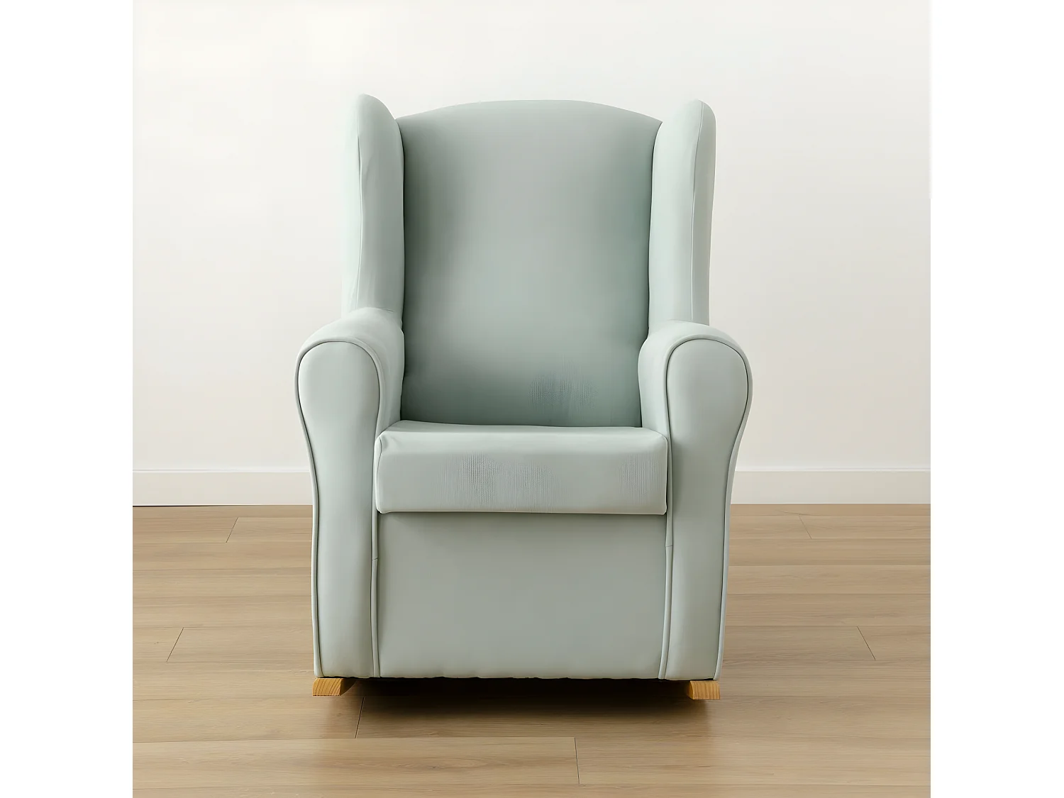 Fauteuil tapissé menthe 102 cm x 78 cm-Hilde