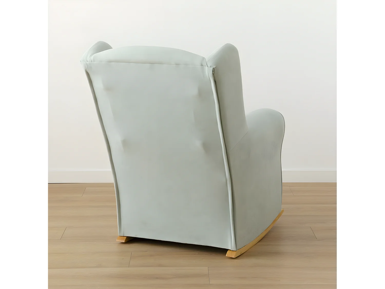 Fauteuil tapissé menthe 102 cm x 78 cm-Hilde