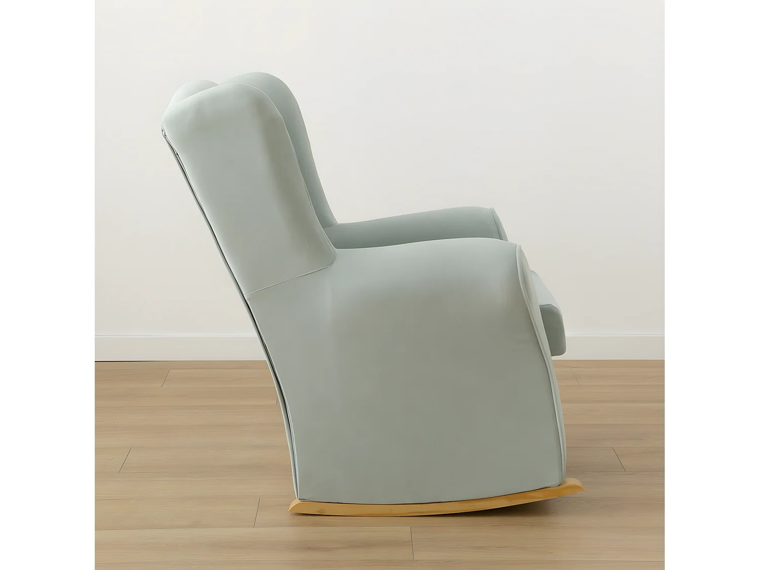 Fauteuil tapissé menthe 102 cm x 78 cm-Hilde