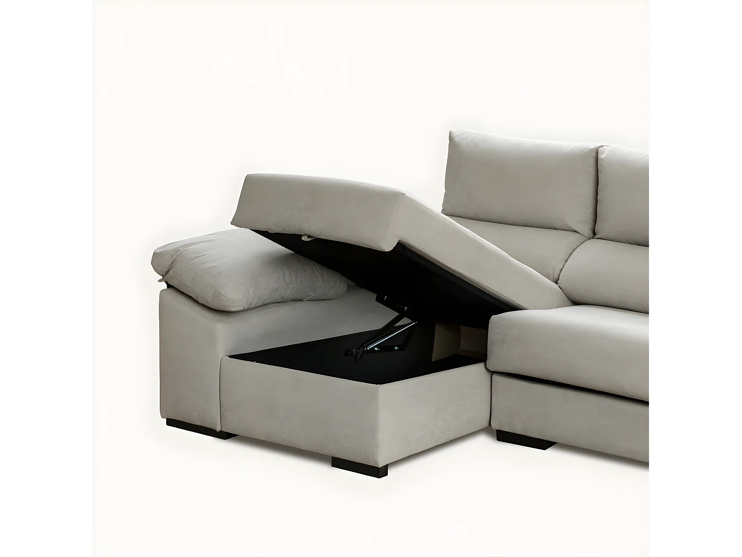 Sofa tapissé  100 cm x 274 cm-Soho