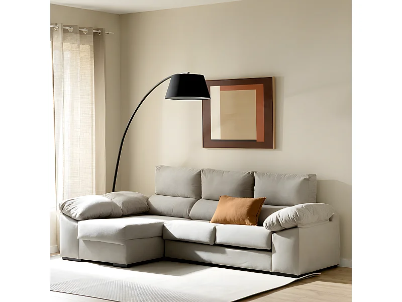 Sofa tapissé  100 cm x 274 cm-Soho