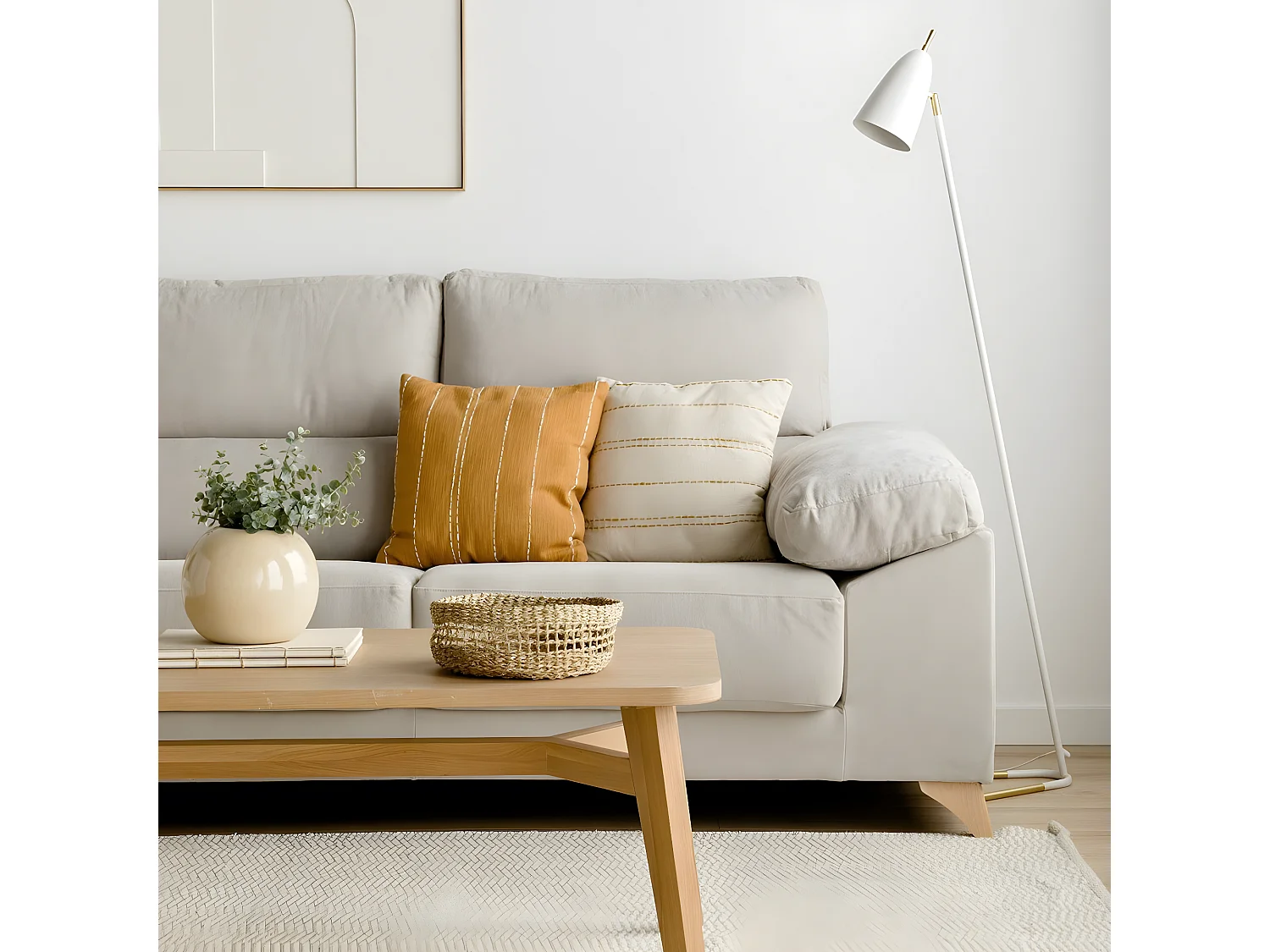 Sofa tapissé  105 cm x 296 cm-June