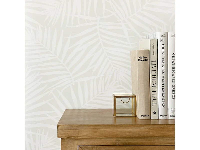 Papier peint textile  1005 cm x 53 cm-Palms