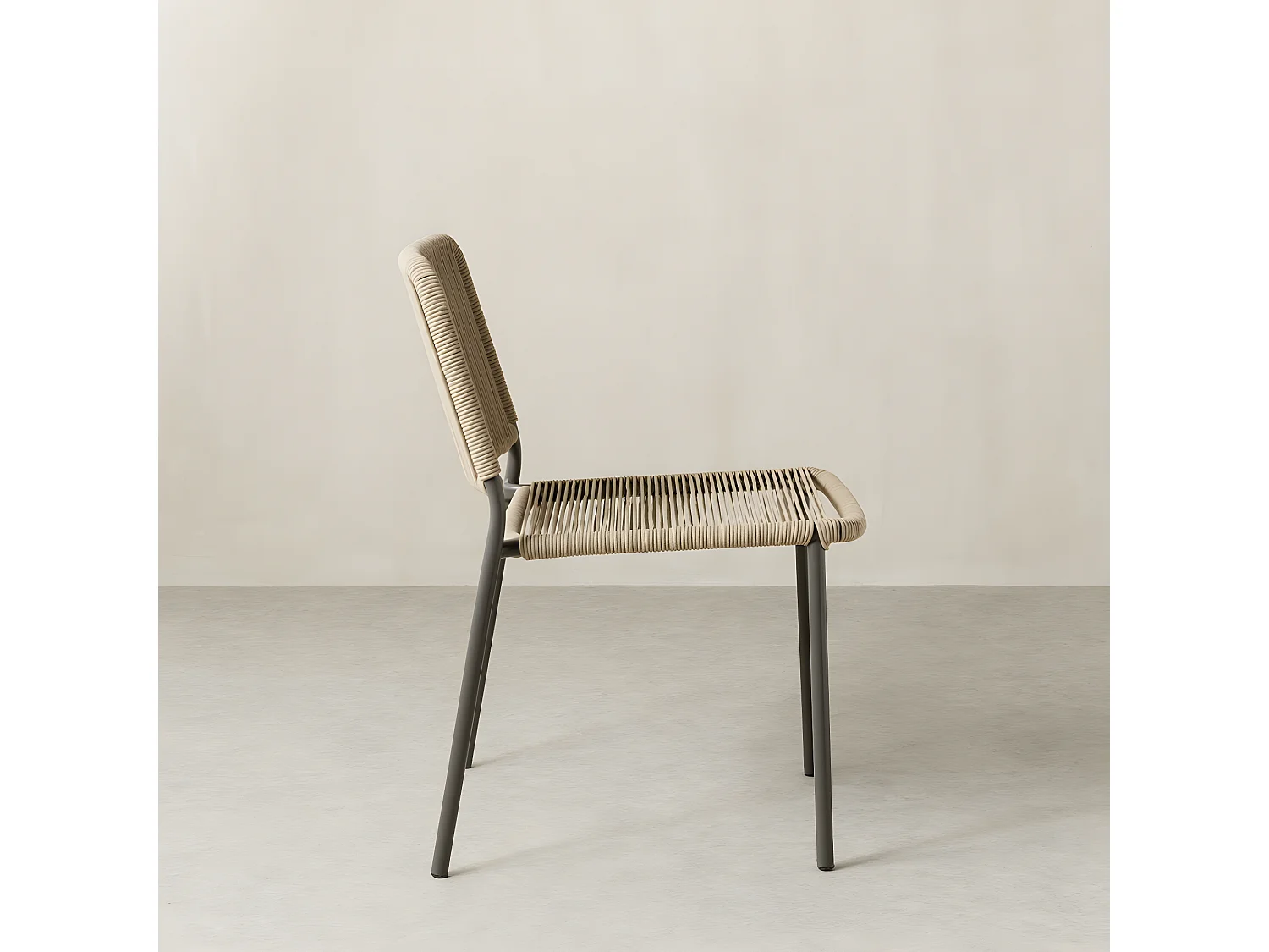 Chaise extérieur métal  78,5 cm x 49,5 cm-Jervis