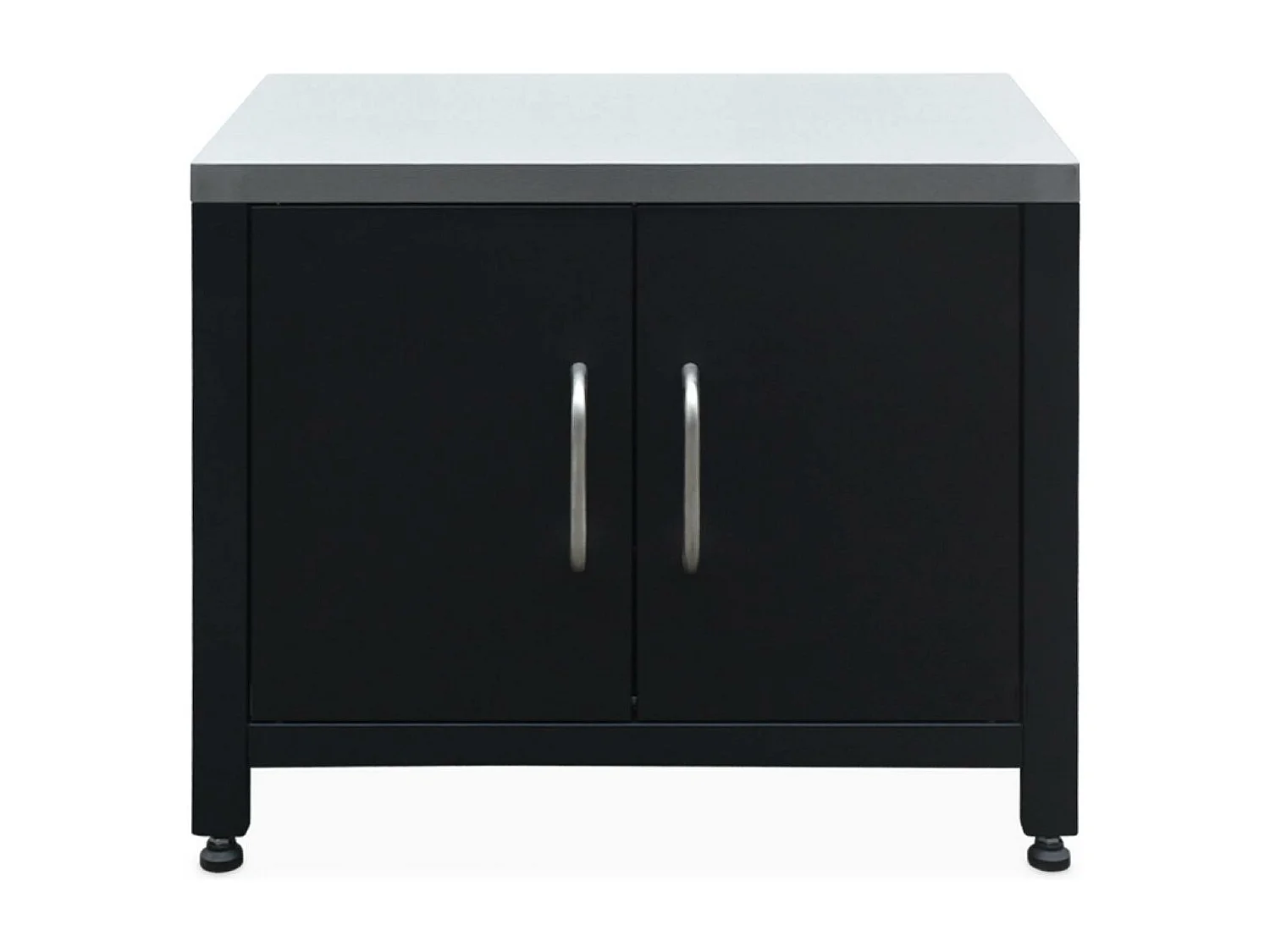 Barbacoa de gas de 4 quemadores de mesa + cocina exterior de acero,