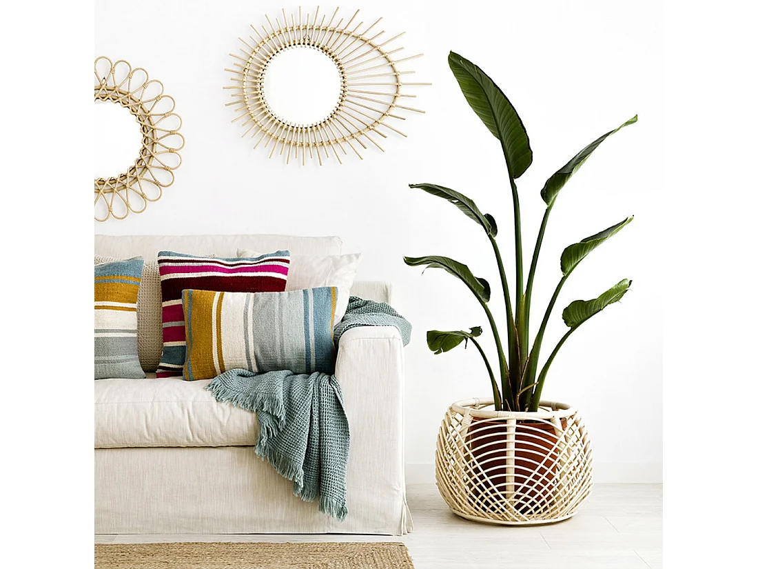 Panier rotin  36 cm x 50 cm-Ona