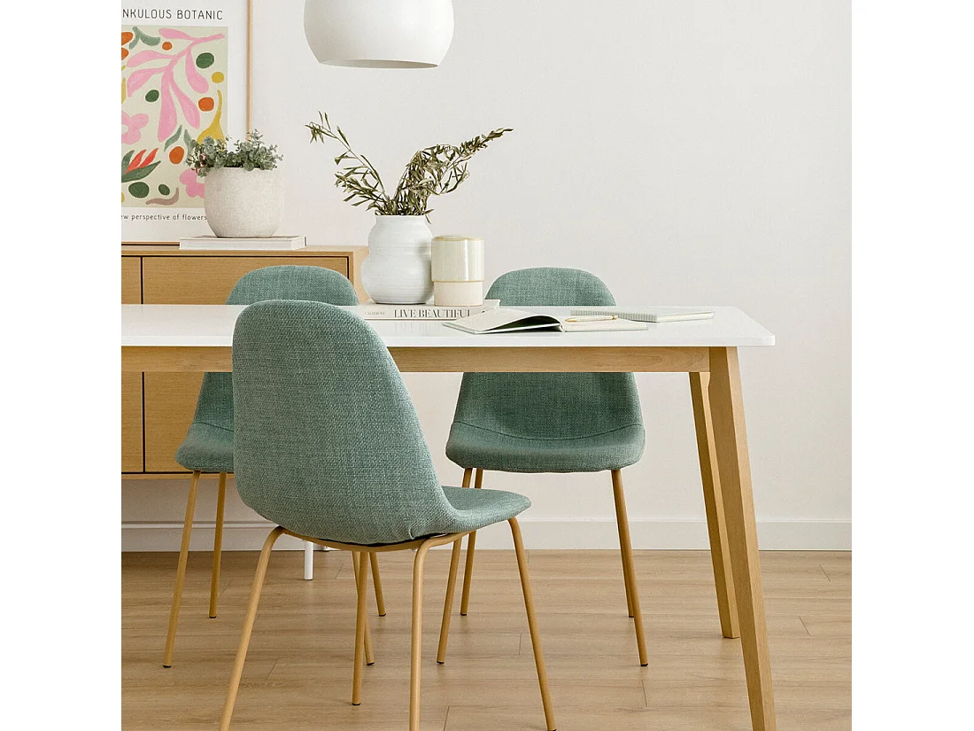 Table à manger dm  75 cm x 150 cm-Basic