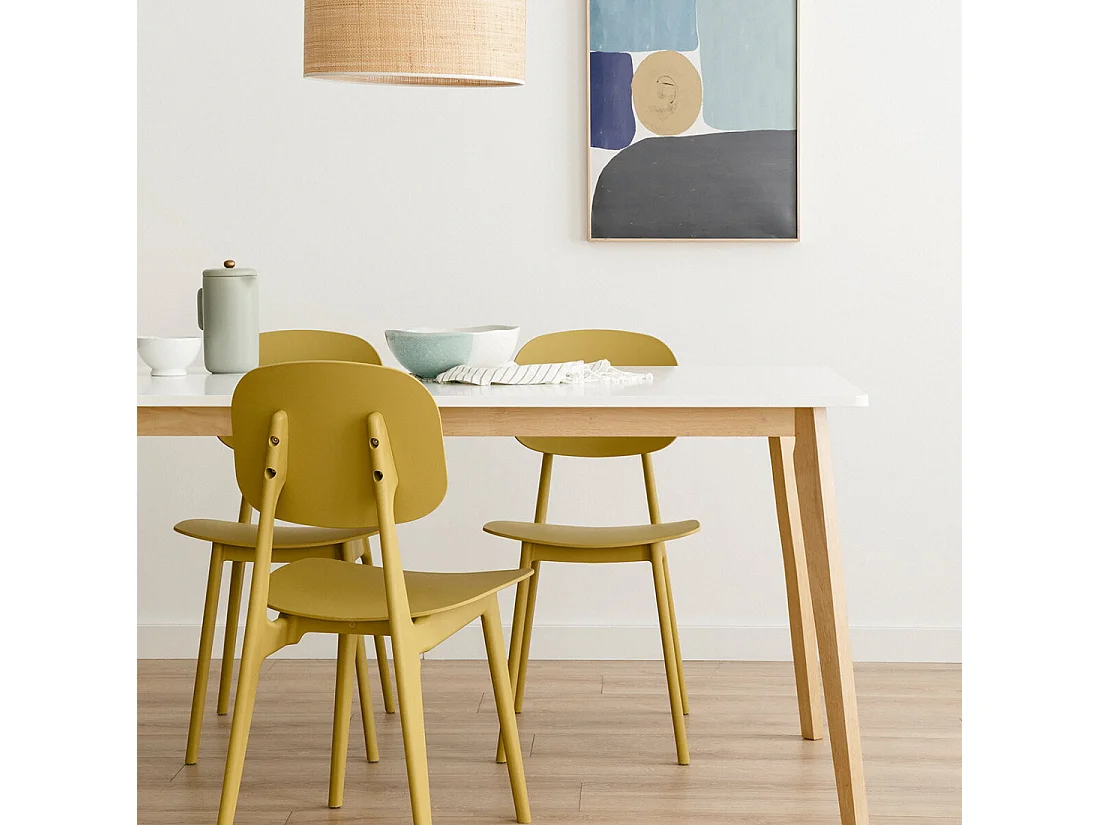 Table à manger dm  75 cm x 120 cm-Basic