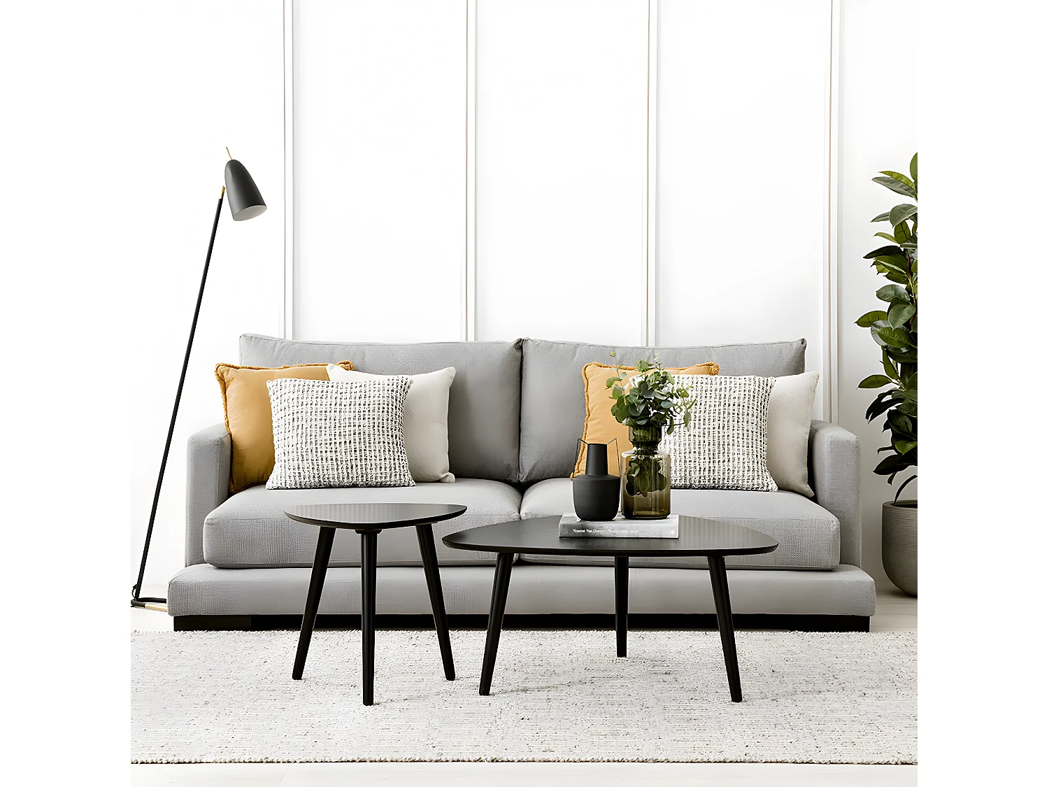 Table basse dm  40 cm x 85 cm-Onoh