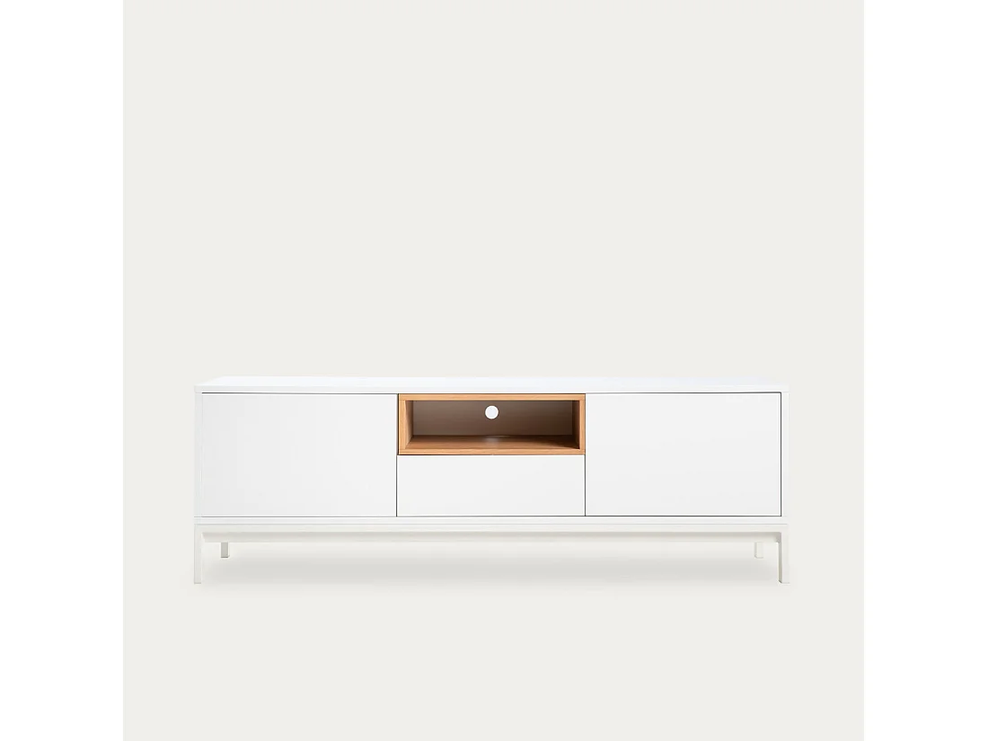 Meuble TV bois  50 cm x 150 cm-Hub