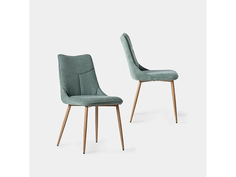 Packs 2 sillas Menta 46 x 85 cm