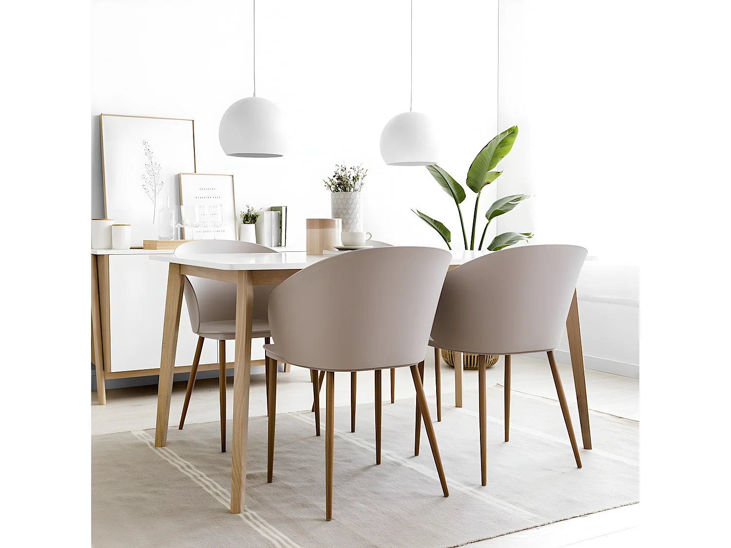 Chaise polipropylène  80,5 cm x 54,5 cm-Loop