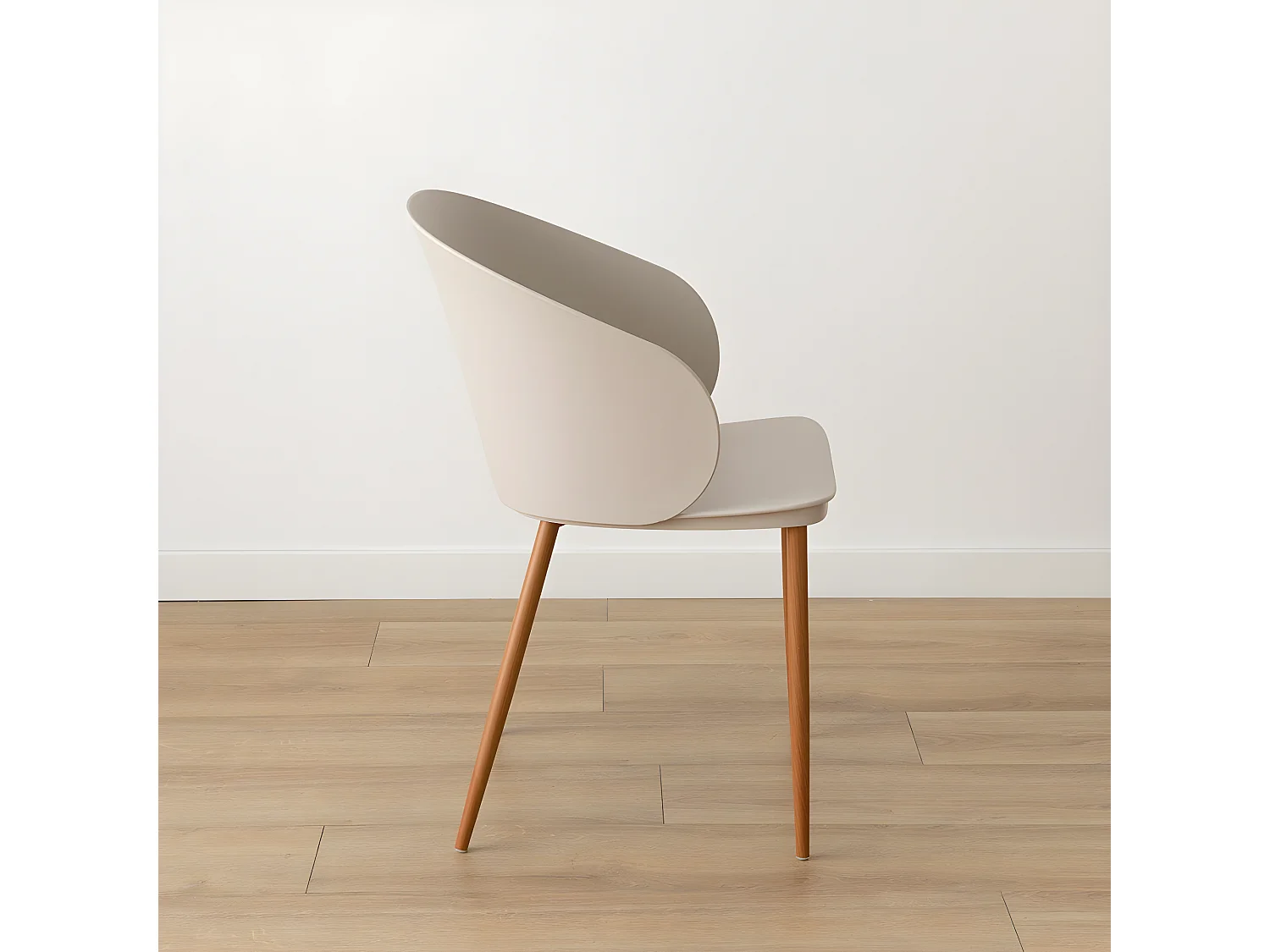 Chaise polipropylène  80,5 cm x 54,5 cm-Loop