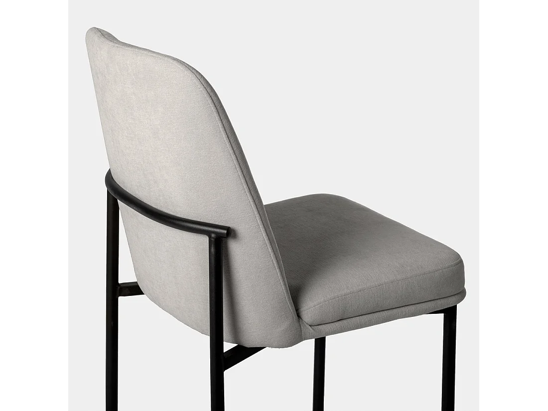 Packs 4 sillas Gris 46 x 87 cm