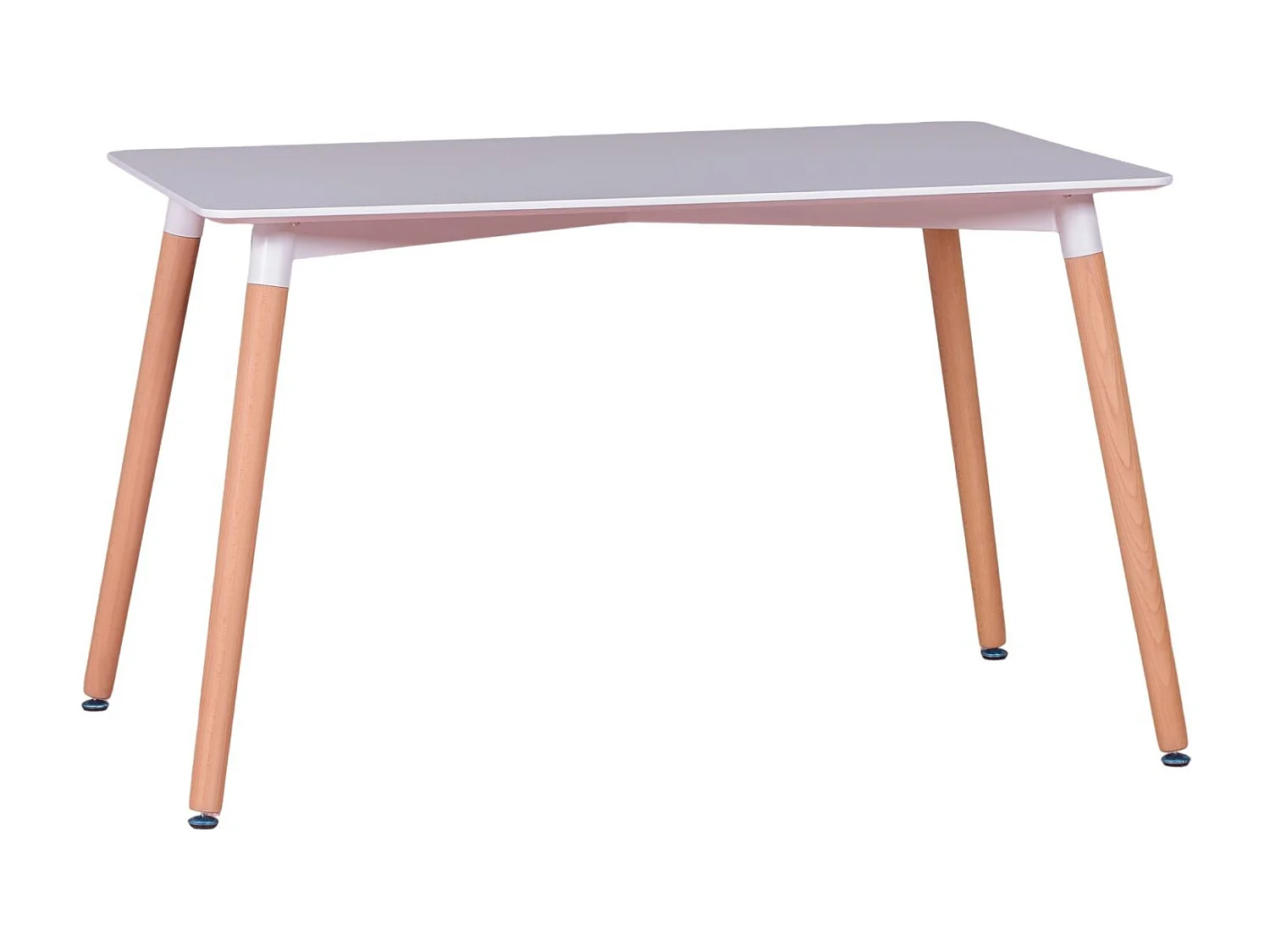 Mesa de jantar retangular (120x80) - Fox - Branco