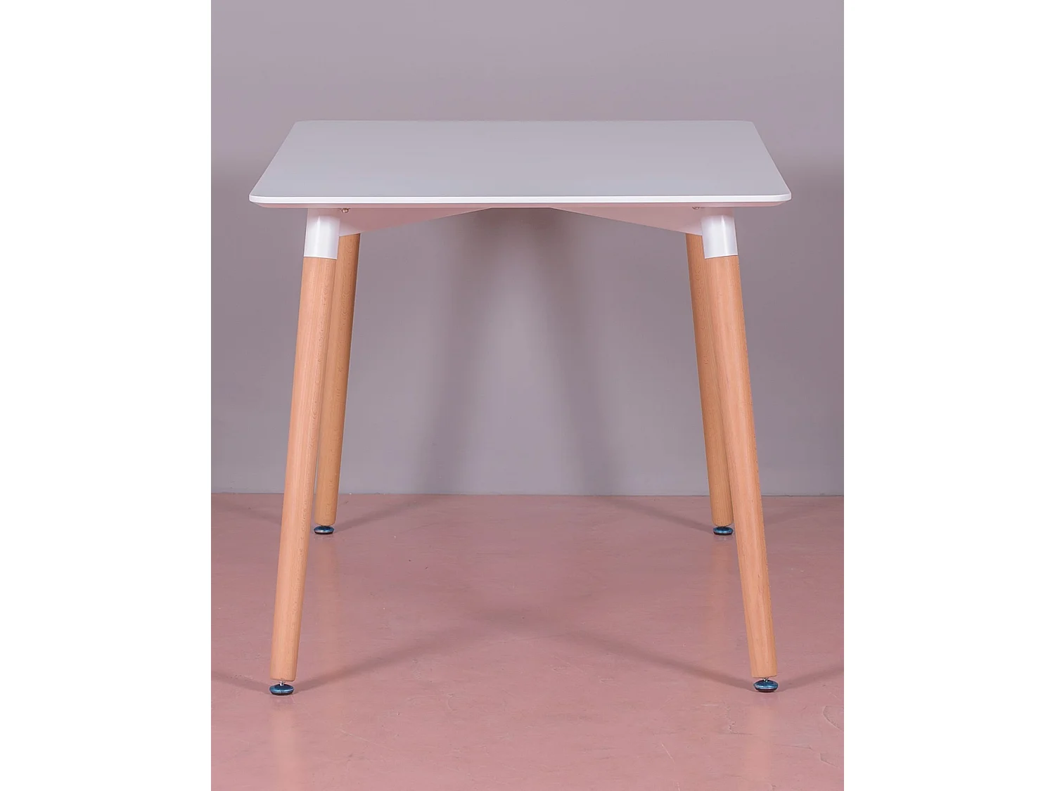 Mesa de jantar retangular (120x80) - Fox - Branco
