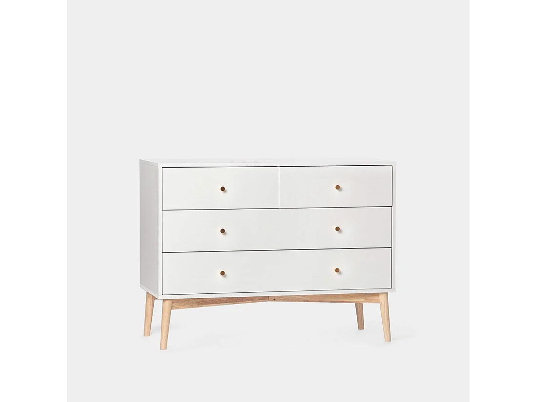 Cómoda de Lacado Blanco 76 x 100- Vichy