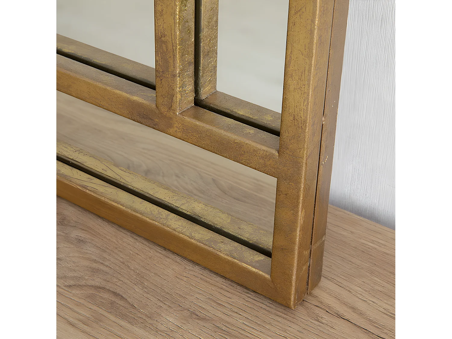 Miroir mural métal  90 cm x 60 cm-Alna