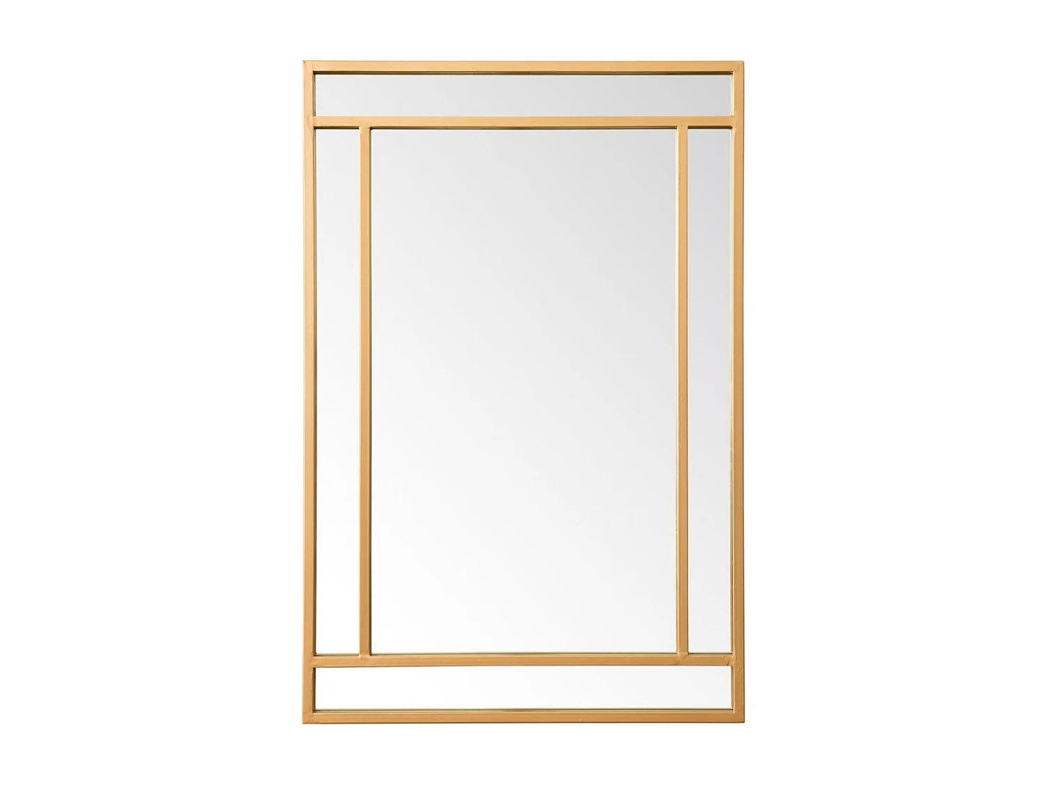 Miroir mural métal  90 cm x 60 cm-Alna