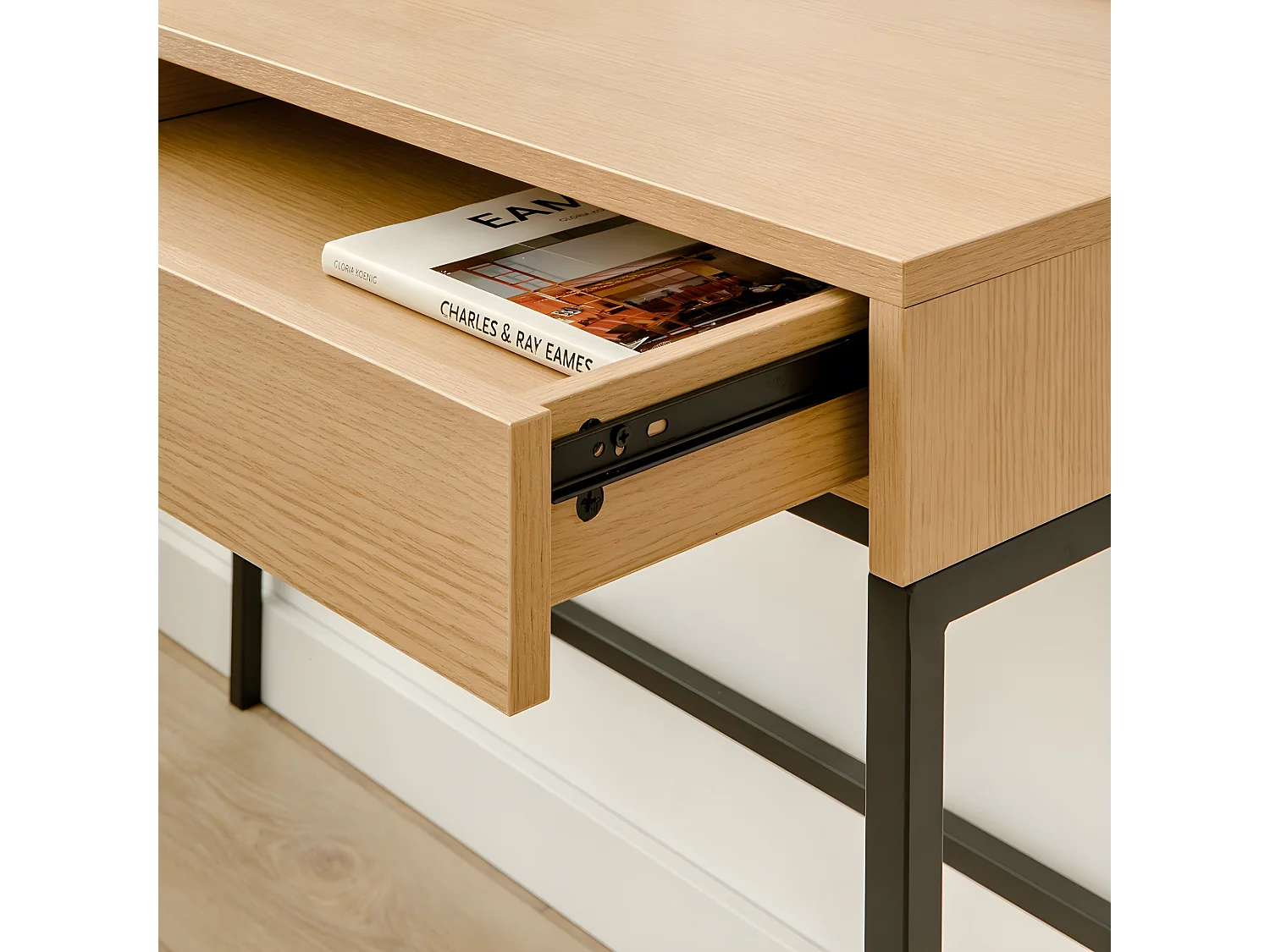 Bureau mélamine  76,5 cm x 120 cm-Imban