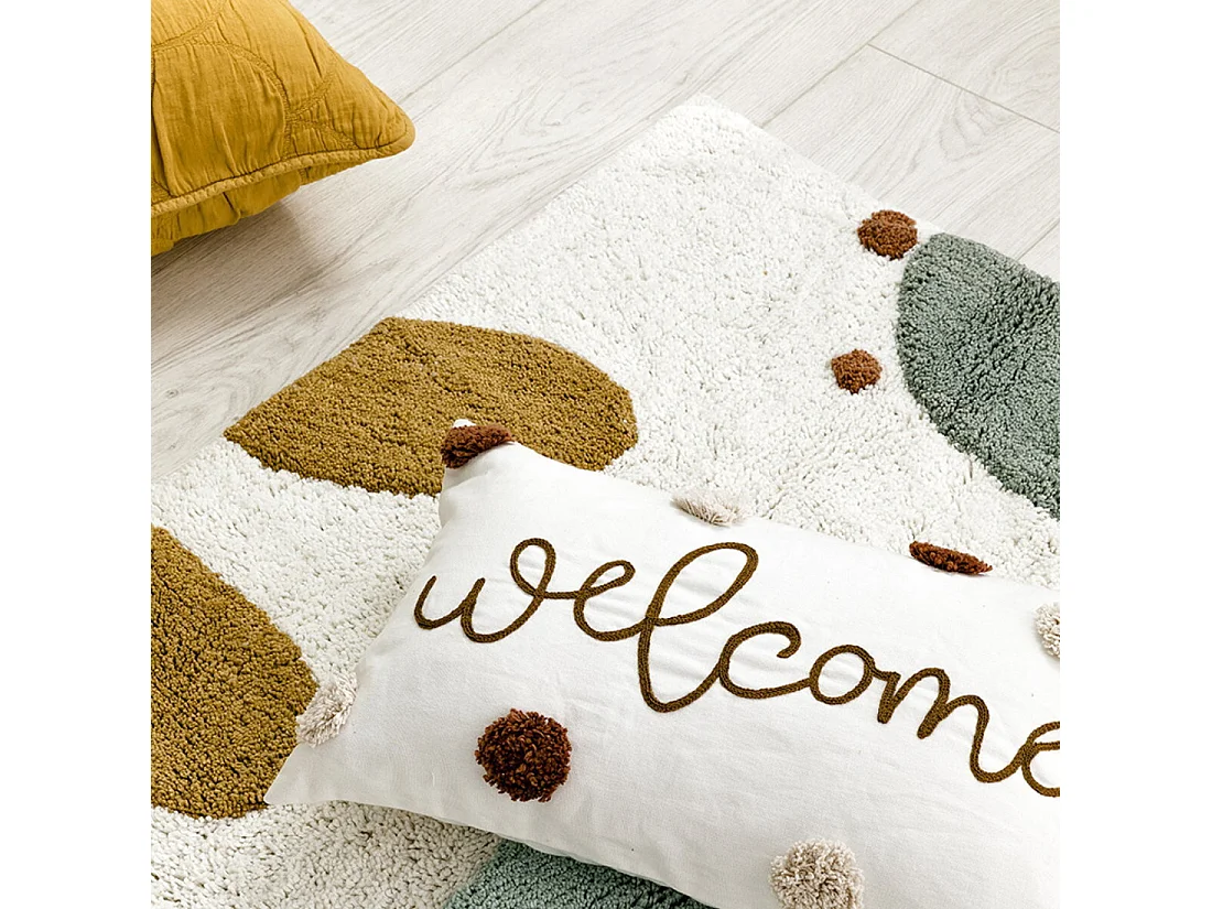 Tapis textile  150 cm x 100 cm-Tropic