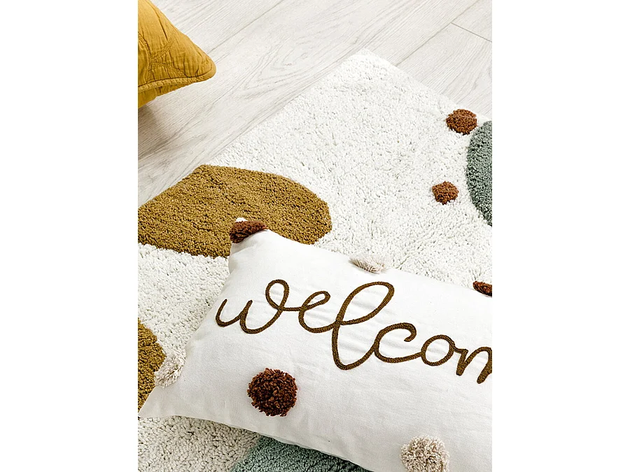 Tapis textile  150 cm x 100 cm-Tropic