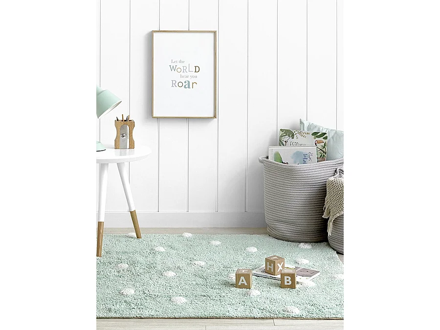 Tapis textile  150 cm x 100 cm-Dots