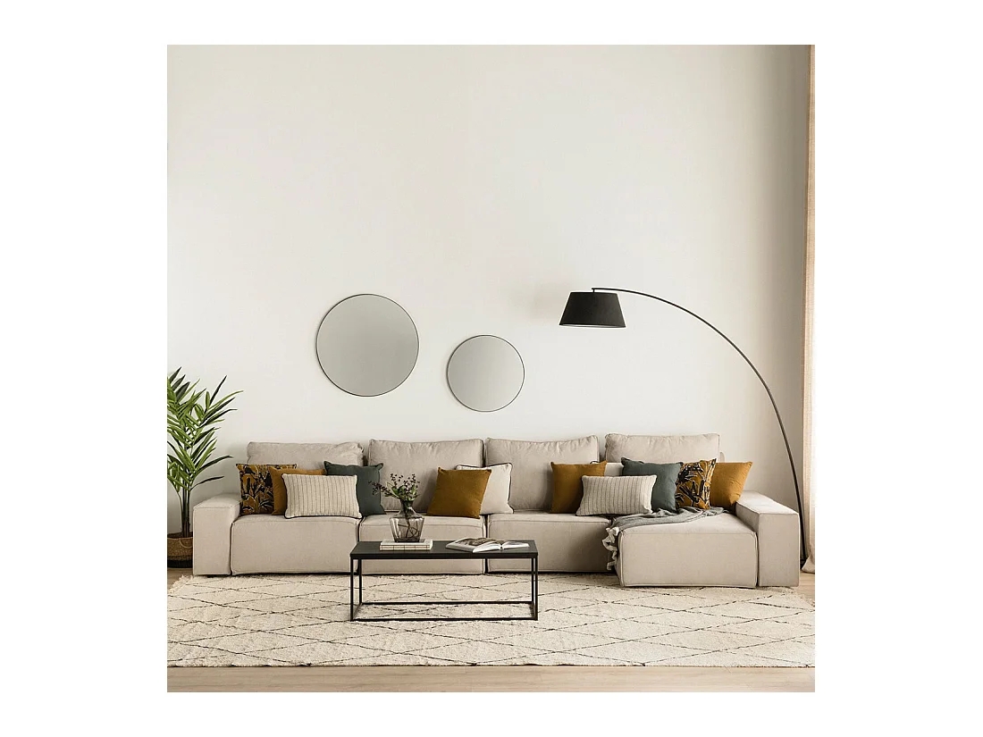 Tapis textile  400 cm x 300 cm-Lura