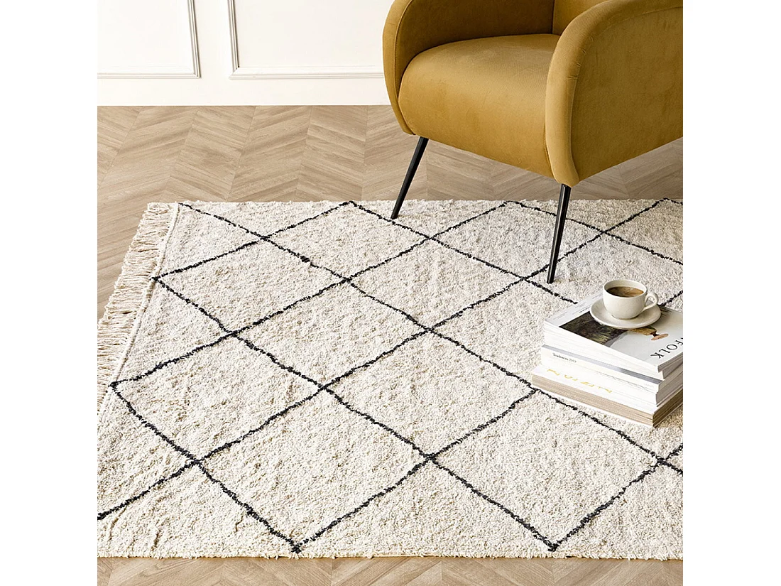 Tapis textile  230 cm x 170 cm-Lura