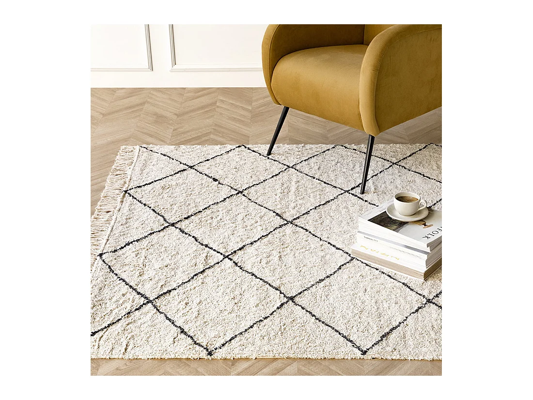 Tapis textile  230 cm x 170 cm-Lura
