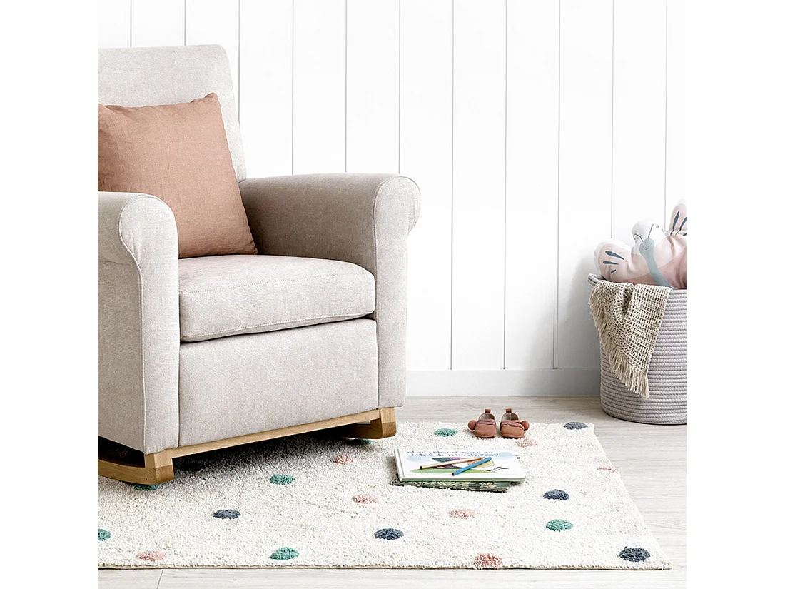 Tapis textile  150 cm x 100 cm-Dots