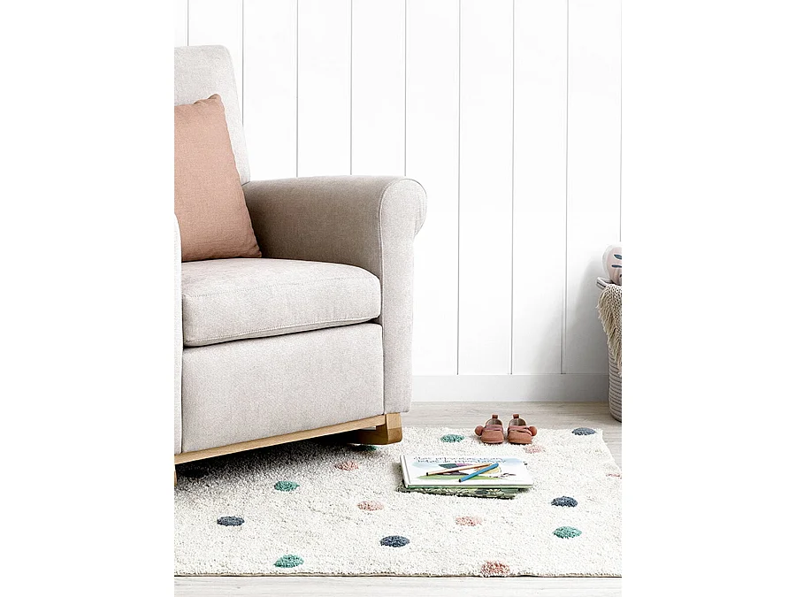 Tapis textile  150 cm x 100 cm-Dots