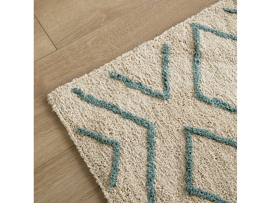 Tapis textile  150 cm x 100 cm-Moibu