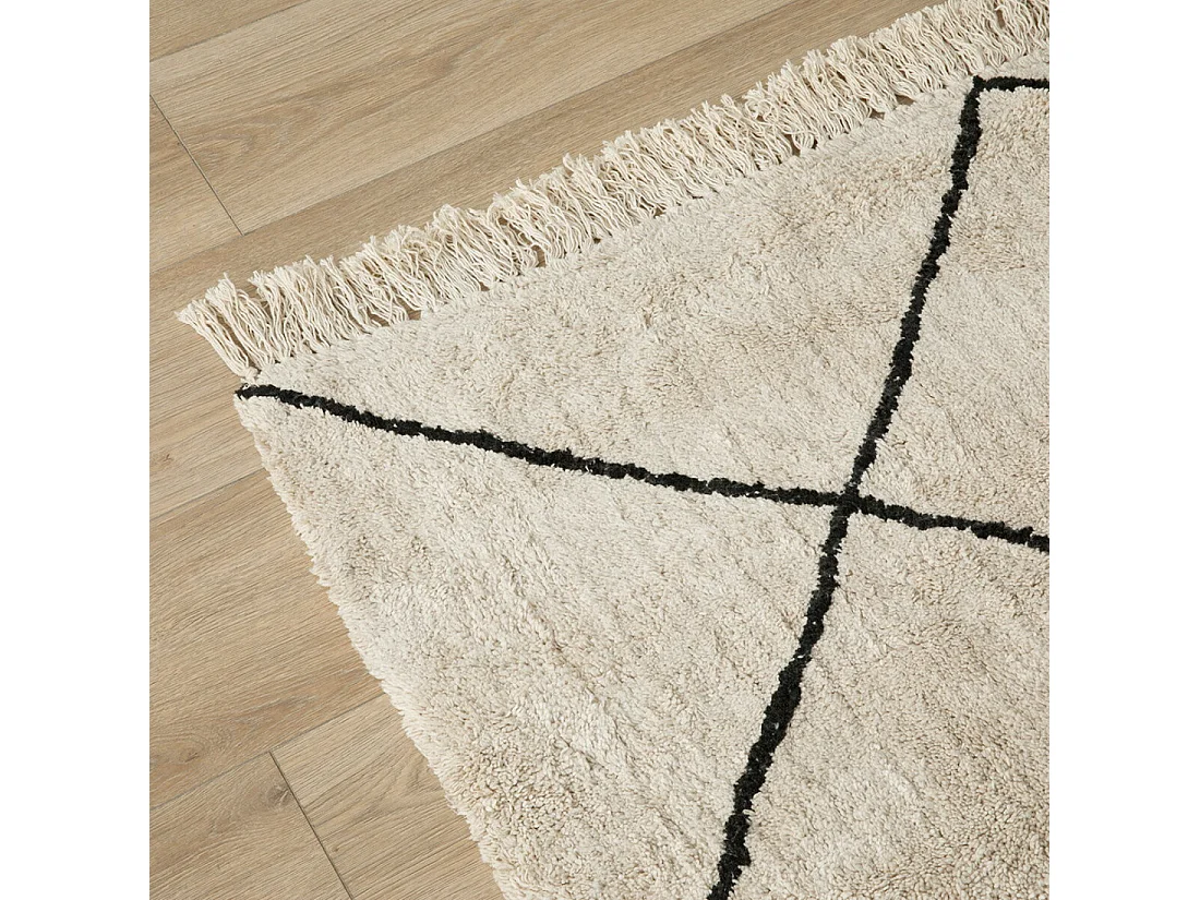 Tapis textile  300 cm x 200 cm-Lura