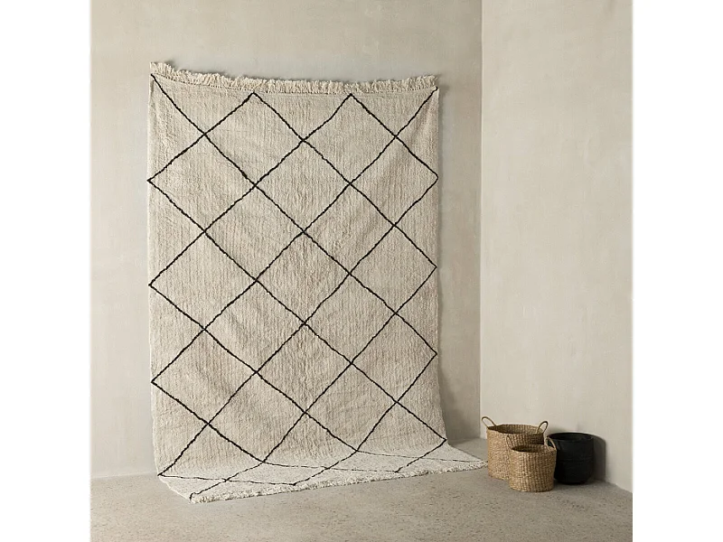 Tapis textile  300 cm x 200 cm-Lura