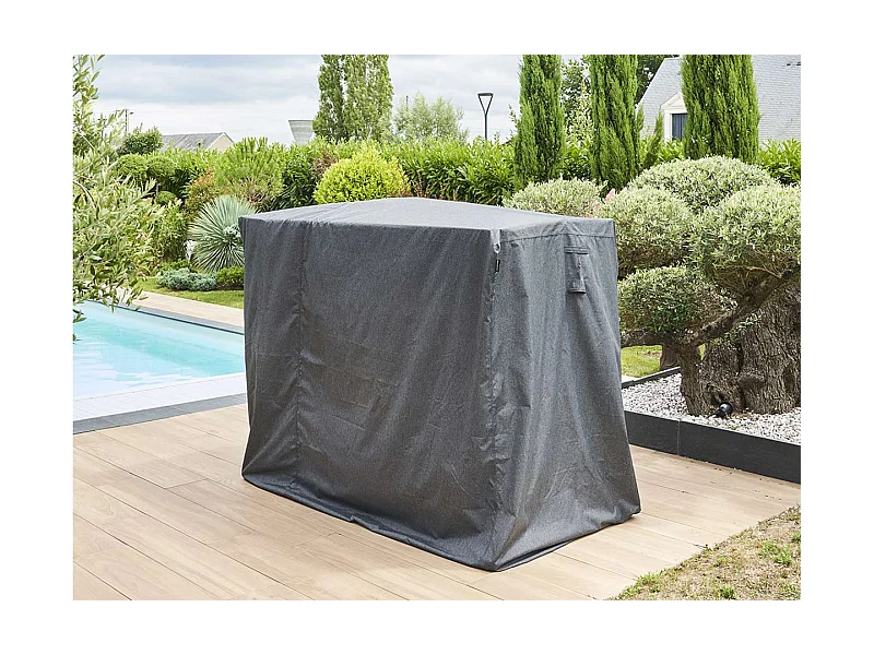 Housse pour balancelle Hambo gris - 210 x 140 x 190 cm - Hespéride