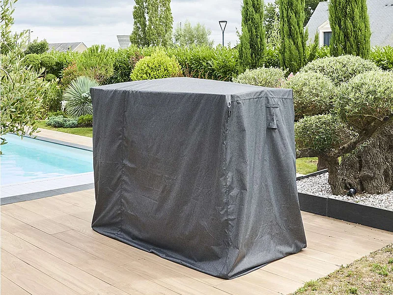 Housse pour balancelle Hambo gris - 210 x 140 x 190 cm - Hespéride