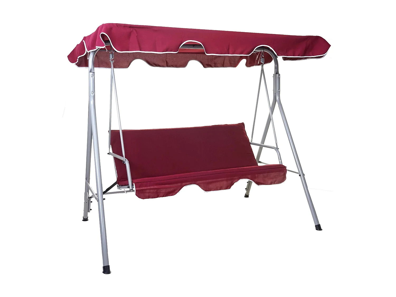Balancelle de jardin MCW-D61,  bordeaux